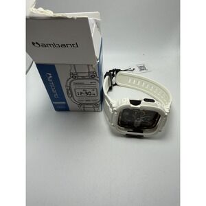 Amband M1 Sport Series Water-Resistant Case for Apple Watch 49mm White